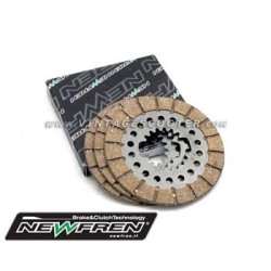Disques embrayage garnis x 3 Vespa 150 GS VS1 1955 